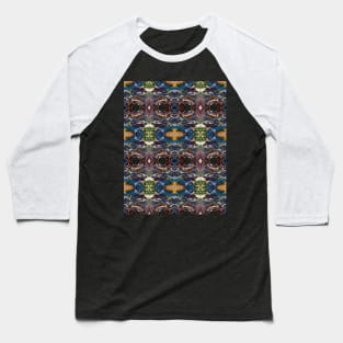 Abstract Pattern 5 Baseball T-Shirt